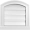 Ekena Millwork Arch Top Surface Mount PVC Gable Vent w/ 2"W x 2"P Brickmould Sill Frame, 14"W x 42"H GVPAR14X4203SN - alternate 1